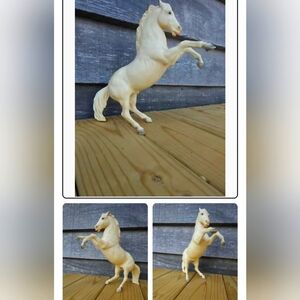 Breyer 🐎🫏1965 Alabaster Rex Lippizan White Rearing Stallion Chris Hess